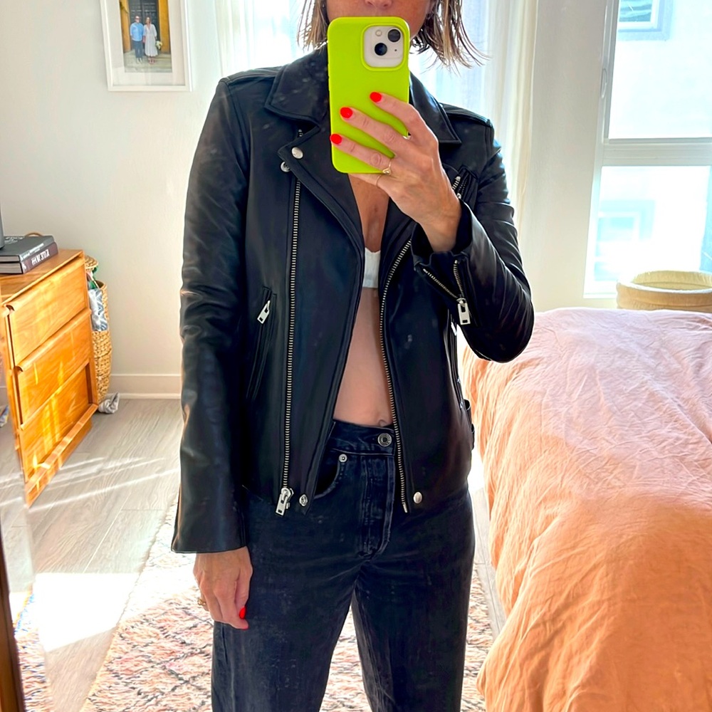 IRO Han leather jacket.